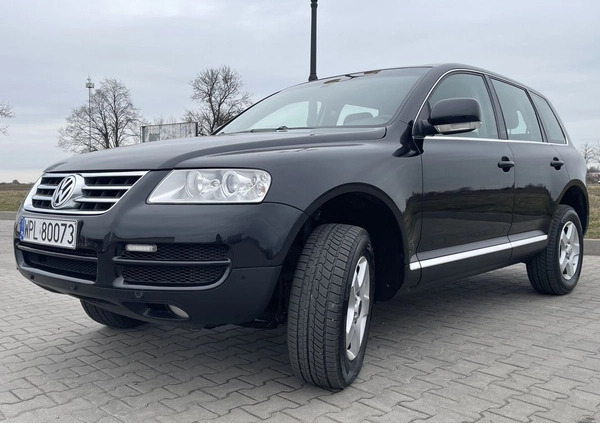 Volkswagen Touareg cena 31500 przebieg: 191000, rok produkcji 2006 z Drobin małe 121